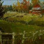 "VIRGINIA FARMS" 11X14"
oil on canvas